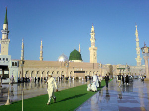 Mezquita del Profeta, Medina, Arabia Saudí.
