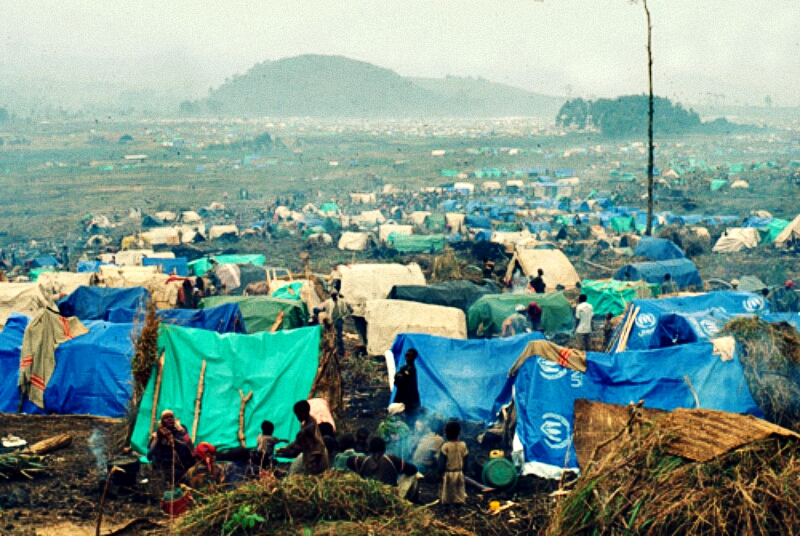Senegal refugee camp pictures